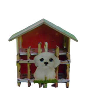 Casita huevera San Firu (perrita)